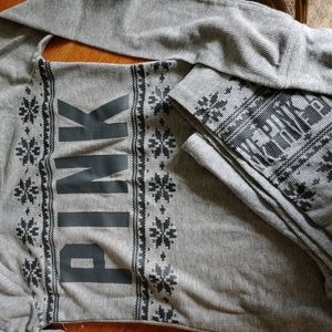 Pink sleep wear